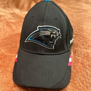 Reebok Black Cap with Panther Logo